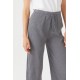 Pr Kışlık Bol Paça Fitilli Pantolon - Gri
