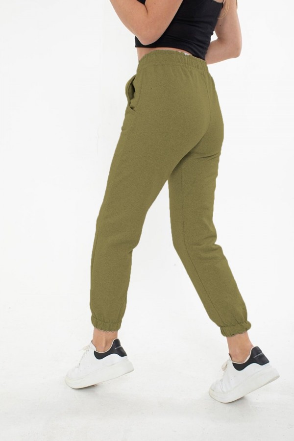 Pr Armalı Dar Paça Eşofman Alt - Haki Pr Armalı Dar Paça Eşofman Alt - Haki