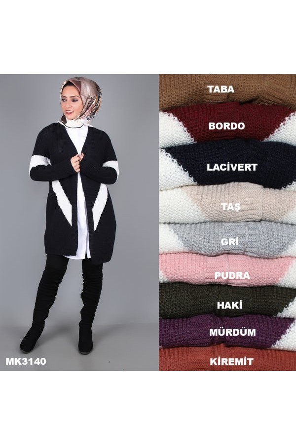 V Desen Triko Hırka V Desen Triko Hırka