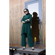 Melda Sandy İkili Takım - KOLYE HEDİYELİ - Zümrüt