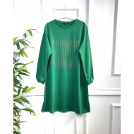 Ritim Taş Detaylı İki İplik Tunik - Benetton Ritim Taş Detaylı İki İplik Tunik - Benetton