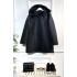 Renk Çıkarılabilir Kapşonlu Kısa Kapitone Mont - Siyah  