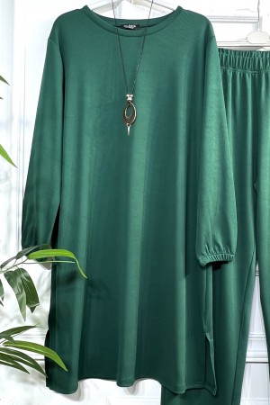 Defne Full Esnek Likralı İkili Takım-Kolye Hediyeli-Zümrüt Defne Full Esnek Likralı İkili Takım-Kolye Hediyeli-Zümrüt