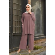 Hebe  Cepli İkili Sandy Takım - Gül Kurusu 