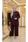 Sevda Taşlı Oyşo Takım - Mürdüm