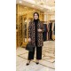 Kumru Pamuk Penye Viskon Üçlü Takım-Siyah Kahve Puanlı