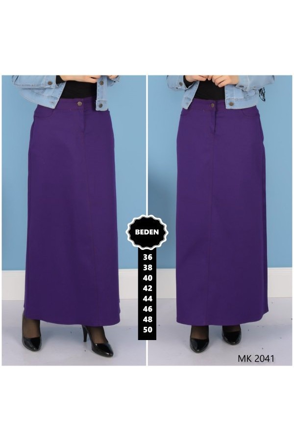 Cepli Spor Kesim Etek  Mor