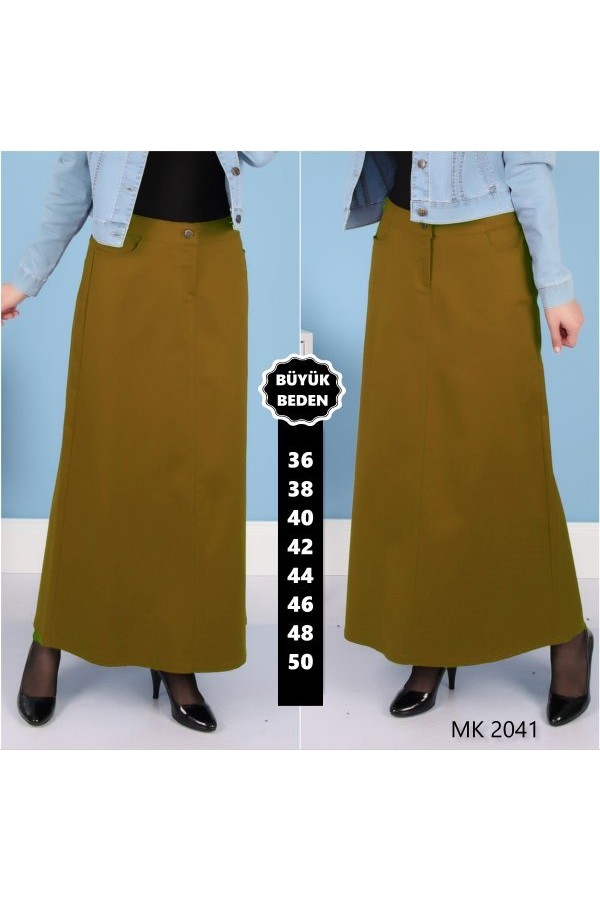 Cepli Spor Kesim Etek Kına Cepli Spor Kesim Etek Kına