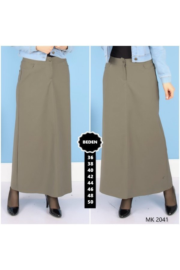 Cepli Spor Kesim Etek Çağla Yeşil Cepli Spor Kesim Etek Çağla Yeşil