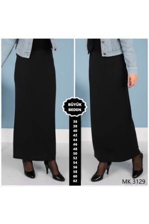 Büyük Beden Likralı Kalem Etek Siyah Büyük Beden Likralı Kalem Etek Siyah